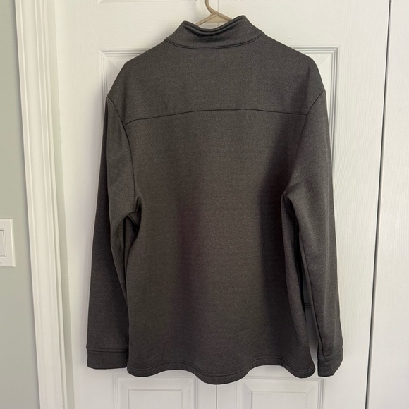 Callaway Men’s Gray long sleeve Quarter-Zip Golf Sweatshirt size large - Picture 3 of 6